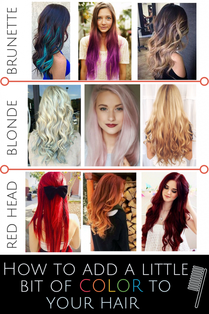 Unique Ways to Add Color to Your Hair