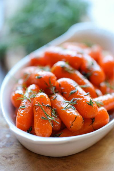 vegetable recipes glazed carrots