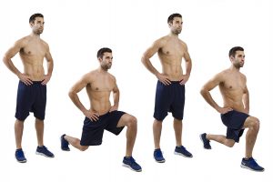 body weight exercises lunges